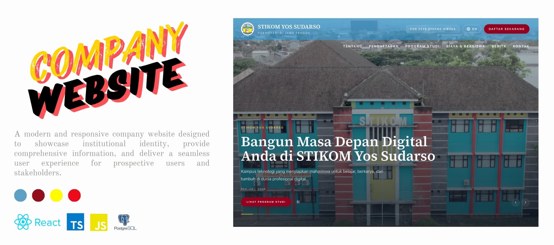 Shipped: Company Profile Website
